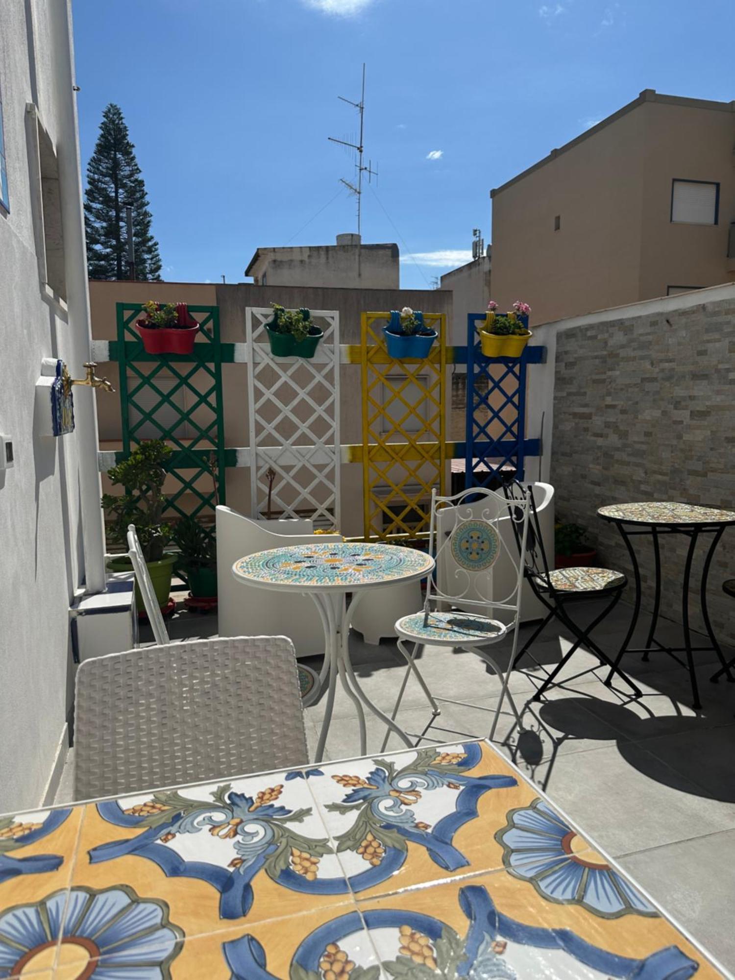 Bed & Breakfast Delle Palme Trapani Kültér fotó